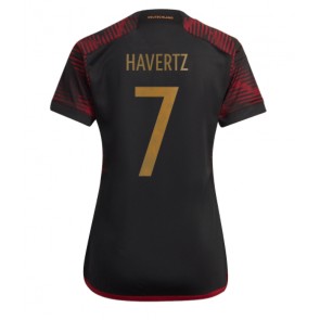 Tyskland Kai Havertz #7 Udebanetrøje Dame VM 2022 Kort ærmer